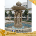 outdoor decorative modern stone water fountain of lady for sale